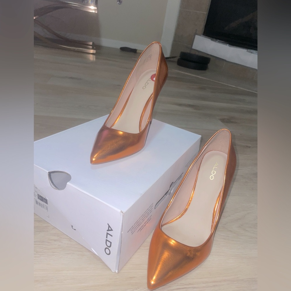 Golden heels